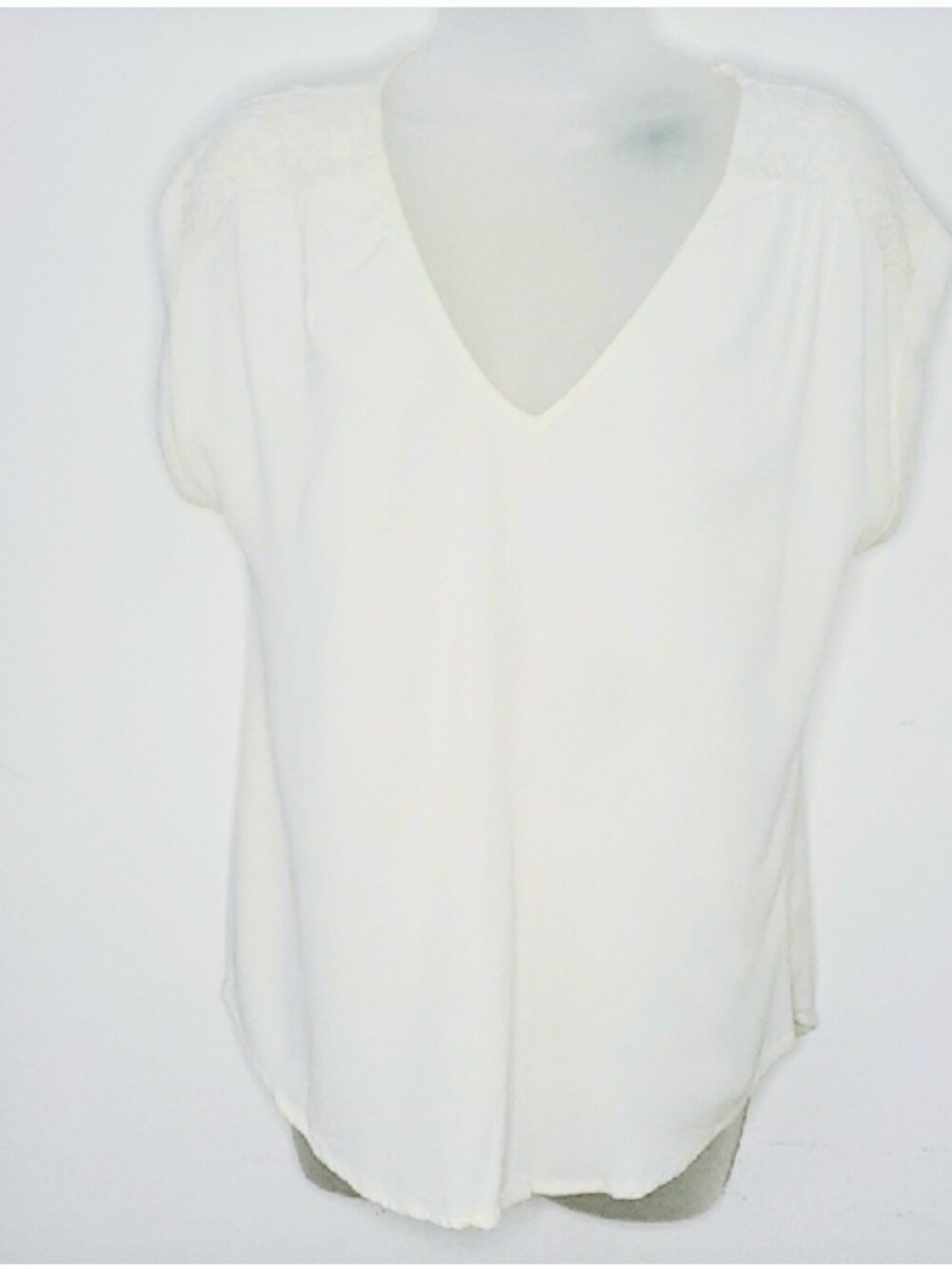 W5 Elegant White Blouse